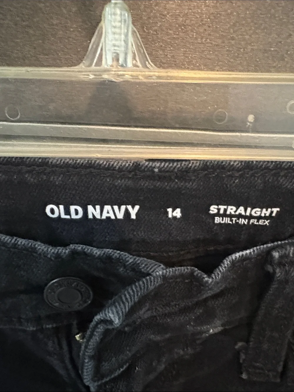 Old Navy Boys Black Slim Jeans